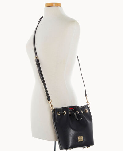 Saffiano Small Drawstring