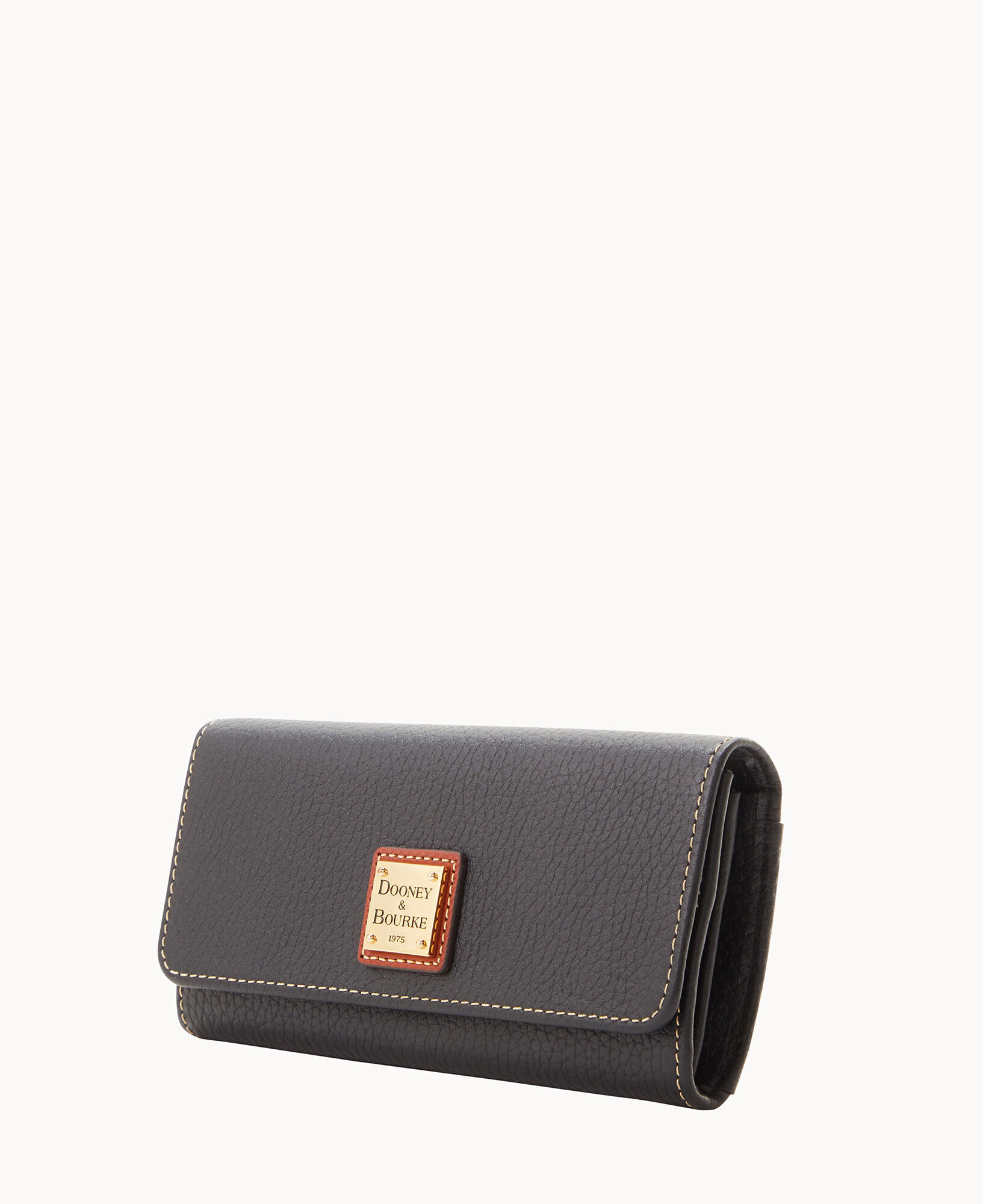 Dooney and bourke pebble grain slim wallet on sale