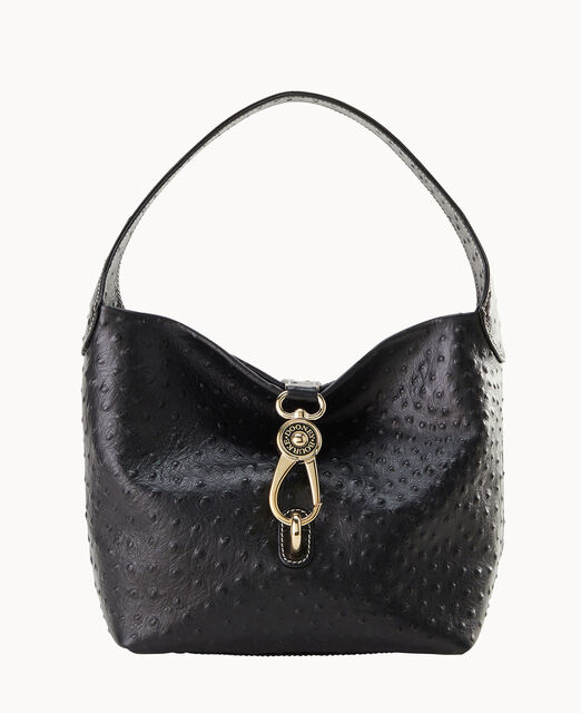 Ostrich Logo Lock Hobo