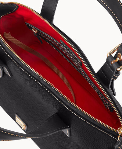 Pebble Grain Trina Satchel
