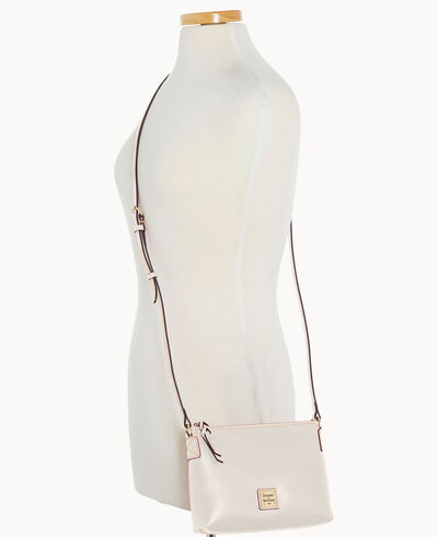 Saffiano Crossbody Pouchette