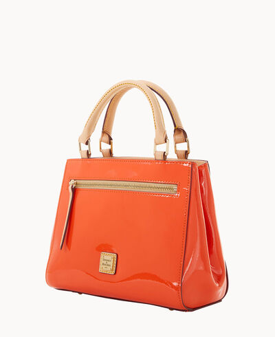 Patent Small Zip Satchel