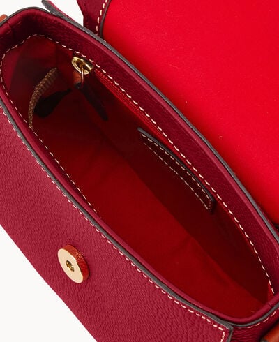 Pebble Grain Saddle Bag