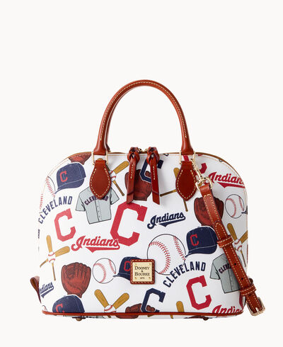 MLB Indians Zip Zip Satchel