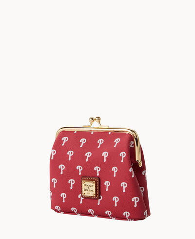 MLB Phillies Large Framed Purse
