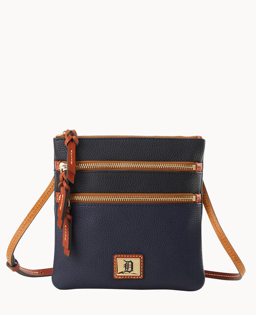 MLB Tigers Triple Zip Crossbody