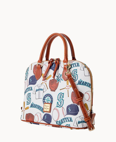 MLB Mariners Zip Zip Satchel