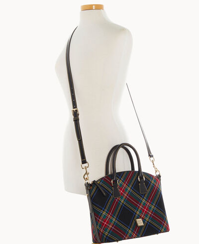 Tartan Domed Satchel