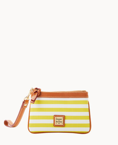 Sullivan Coated Cotton Medium Wristlet