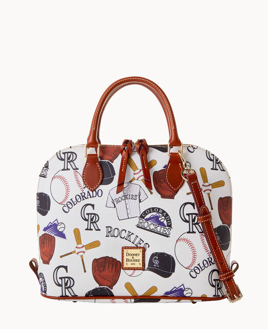 MLB Rockies Zip Zip Satchel