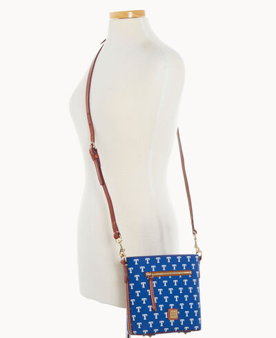 MLB Rangers Small Zip Crossbody