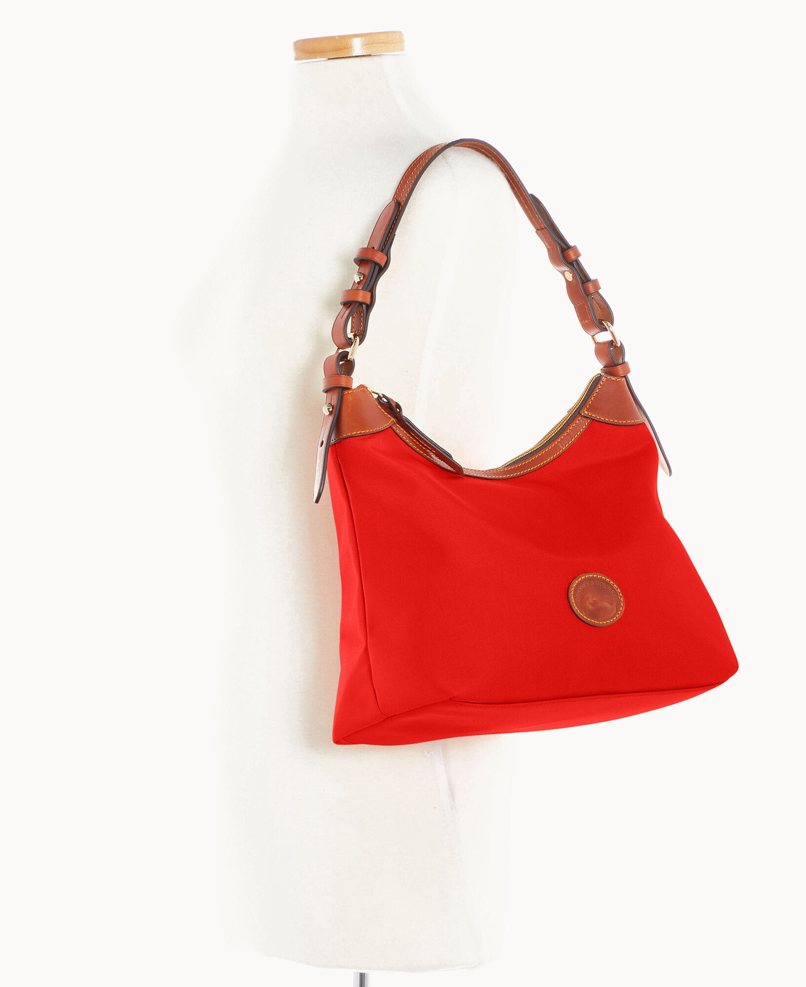 Dooney & bourke madison signature large erica shoulder bag top