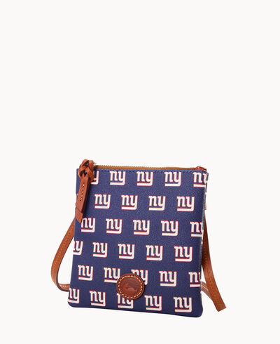 NFL NY Giants Small North South Top Zip Crossbody