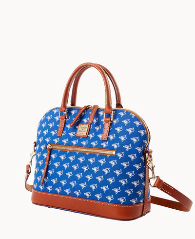 MLB Blue Jays Domed Zip Satchel