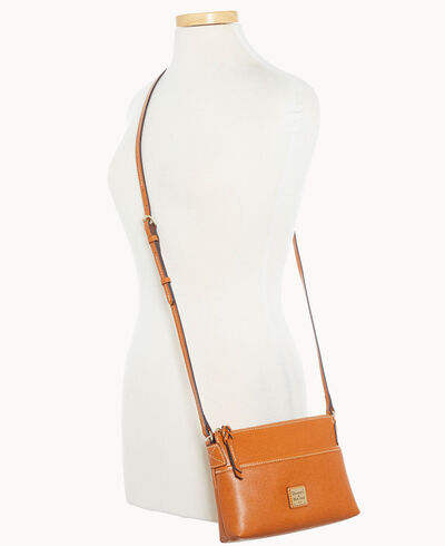 Saffiano Ginger Crossbody