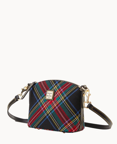 Tartan Mini Domed Crossbody