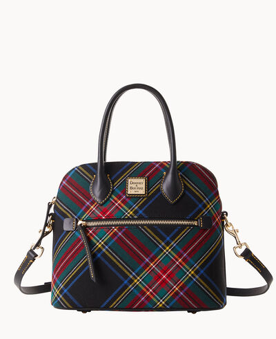 Tartan Domed Satchel