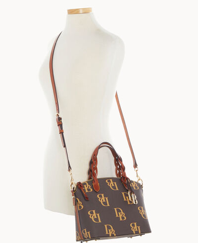 Monogram Small Heidi Satchel