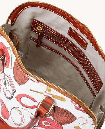 MLB Reds Zip Zip Satchel