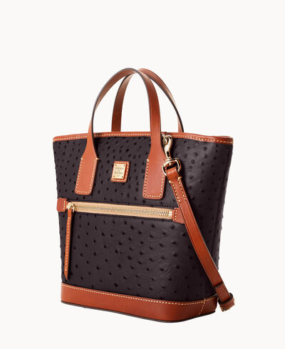 Ostrich Small Convertible Tote