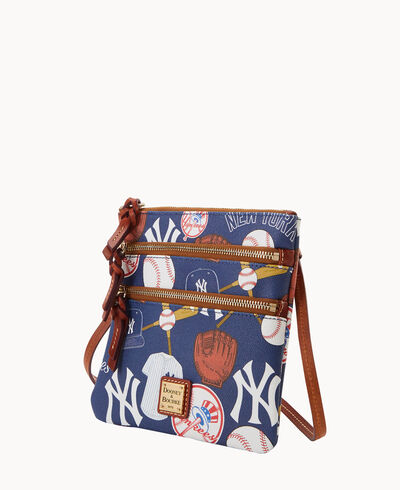 MLB Yankees North South Triple Zip Crossbody