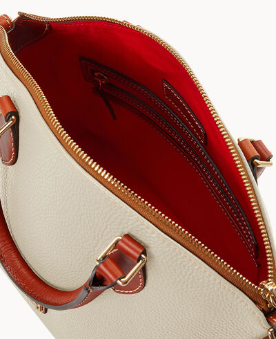 Pebble Grain Geena Satchel
