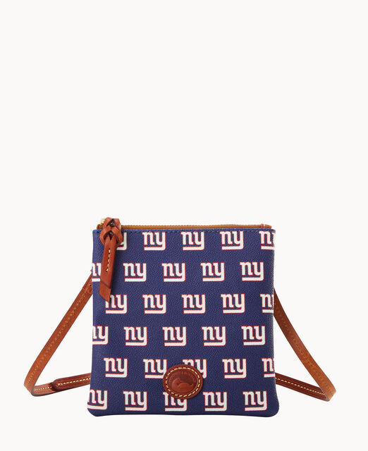 NFL NY Giants Small North South Top Zip Crossbody