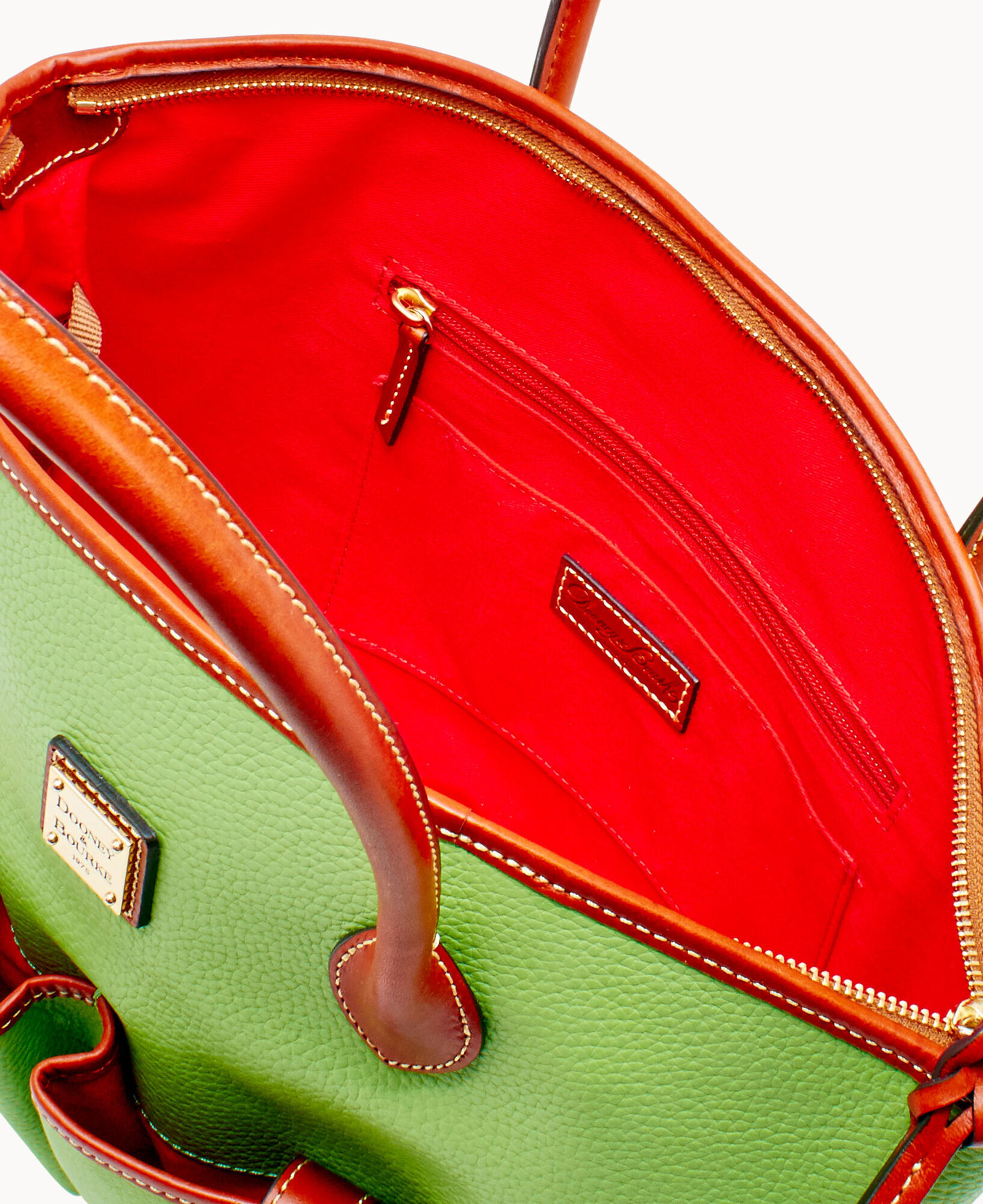Dooney Bourke Pebble Grain Crescent Tote