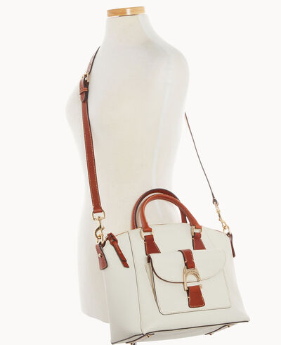 Pebble Grain Naomi Satchel