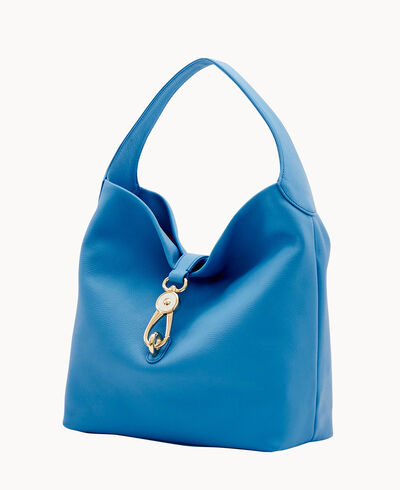 Belvedere Logo Lock Shoulder Bag