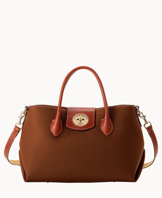 Pebble Turnlock Handle Tote 30