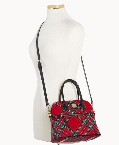 Tartan Domed Satchel