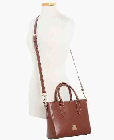 Saffiano Top Handle Tote