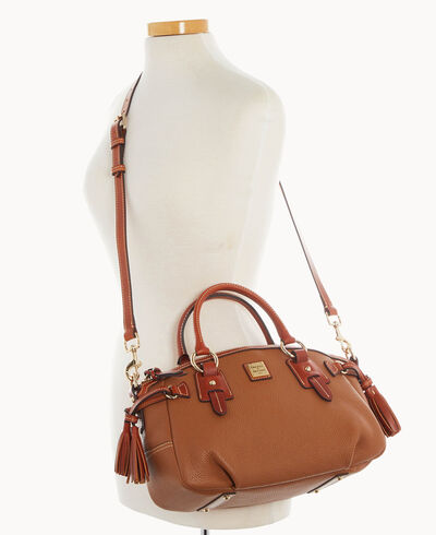 Pebble Grain Medium Mail Satchel