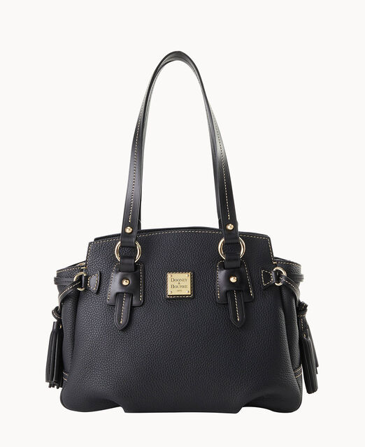 Pebble Grain Small Winged Shopper