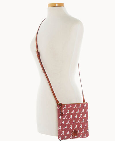 Collegiate University of Alabama North South Top Zip Crossbody