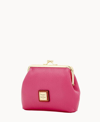 Pebble Grain Large Framed Purse