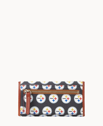 NFL Steelers Continental Clutch