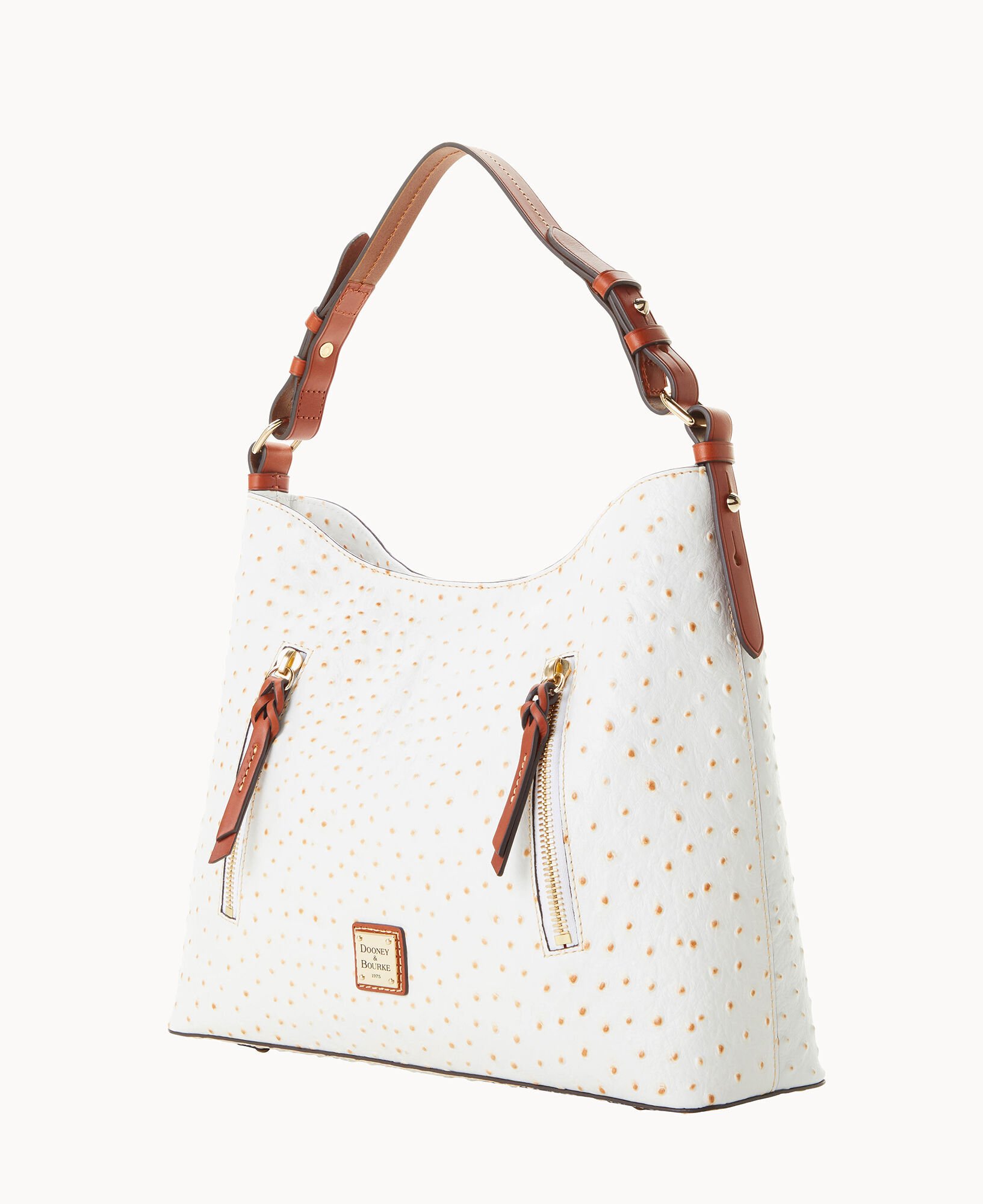 Dooney and bourke cooper suede hobo outlet