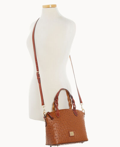 Ostrich Small Heidi Satchel