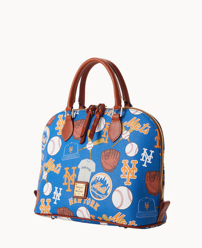 MLB Mets Zip Zip Satchel