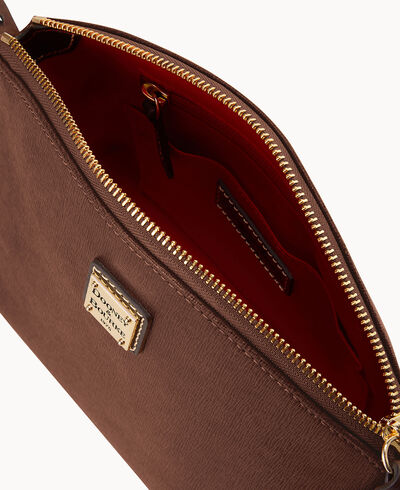 Saffiano Penny Crossbody