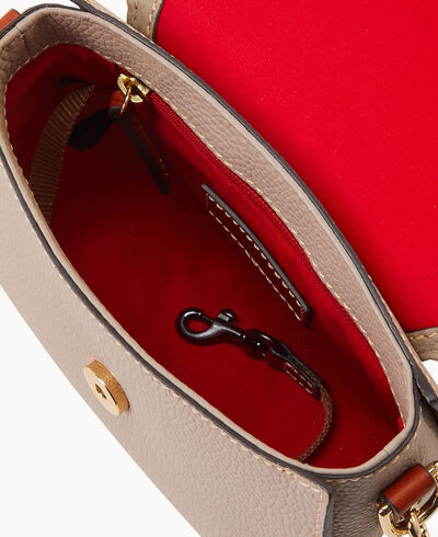 Pebble Grain Saddle Bag