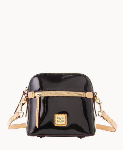 Patent Domed Crossbody