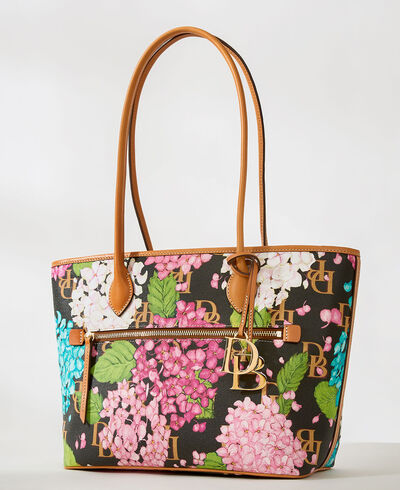 Hydrangea Monogram Tote