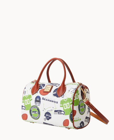 NFL Seahawks Barrel Satchel