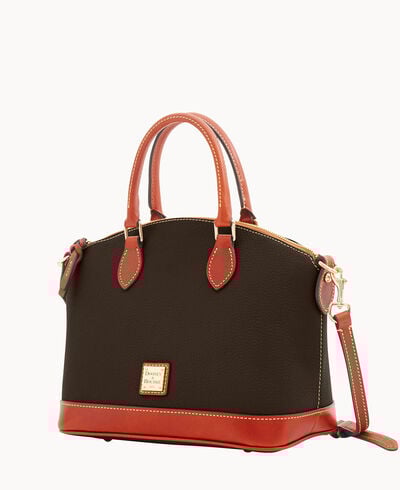 Pebble Grain Darcy Satchel