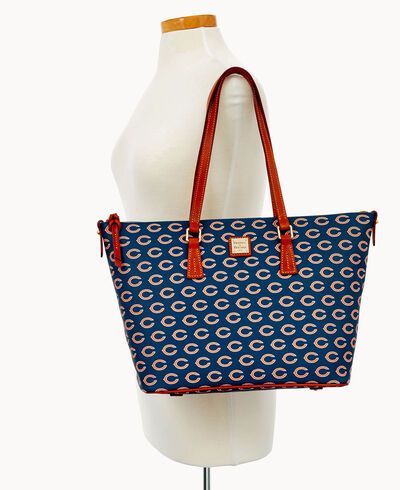 NFL Bears Zip Top Shopper