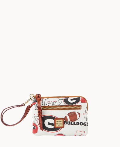 Collegiate University of Georgia Zip Around Wristlet