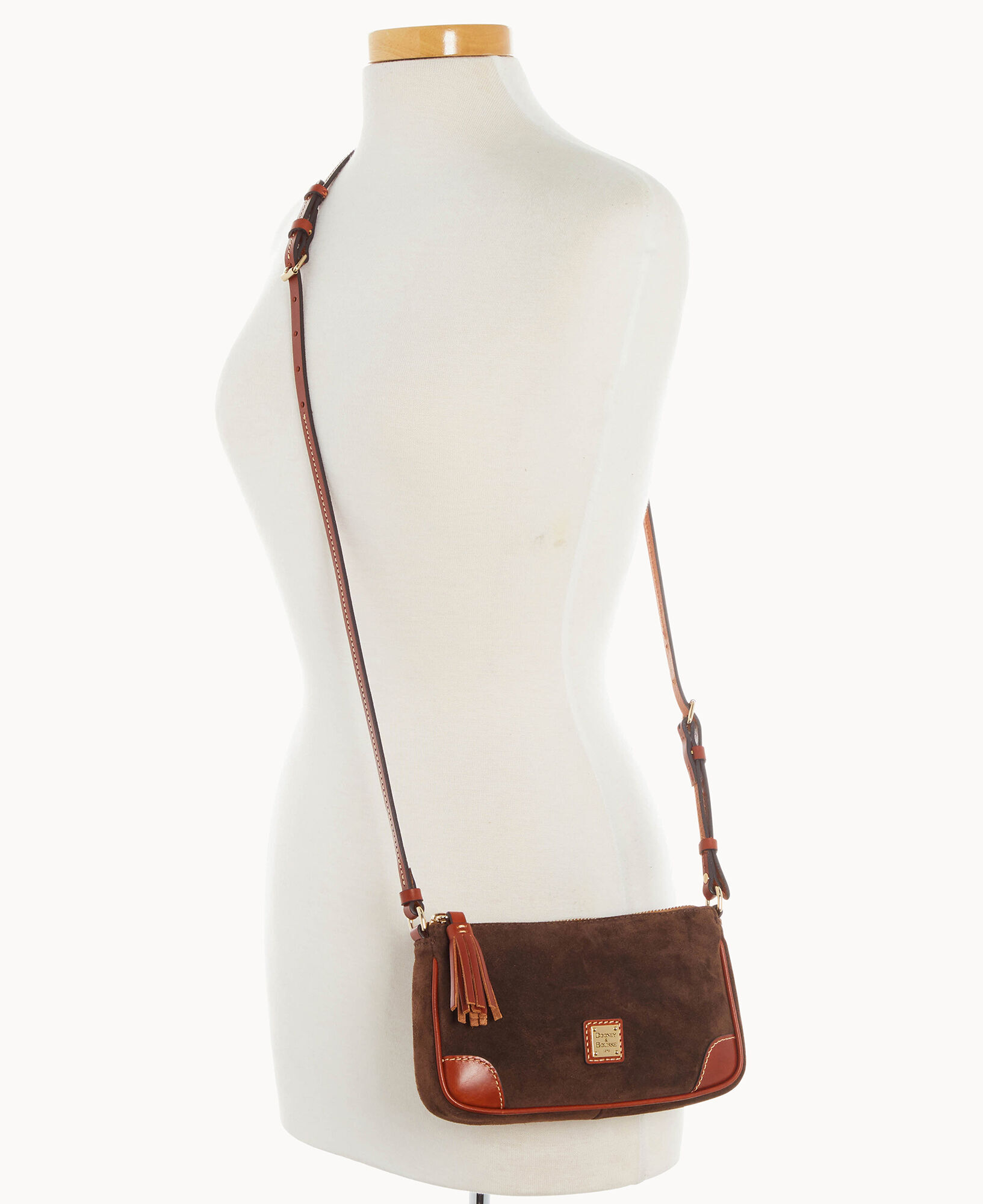 Dooney suede crossbody best sale